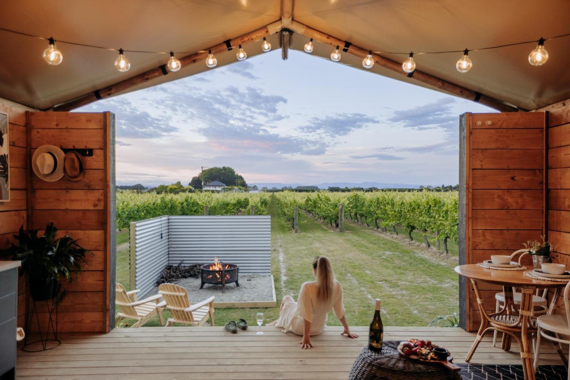 Villas & Vines Glamping Hastings Buitenkant foto