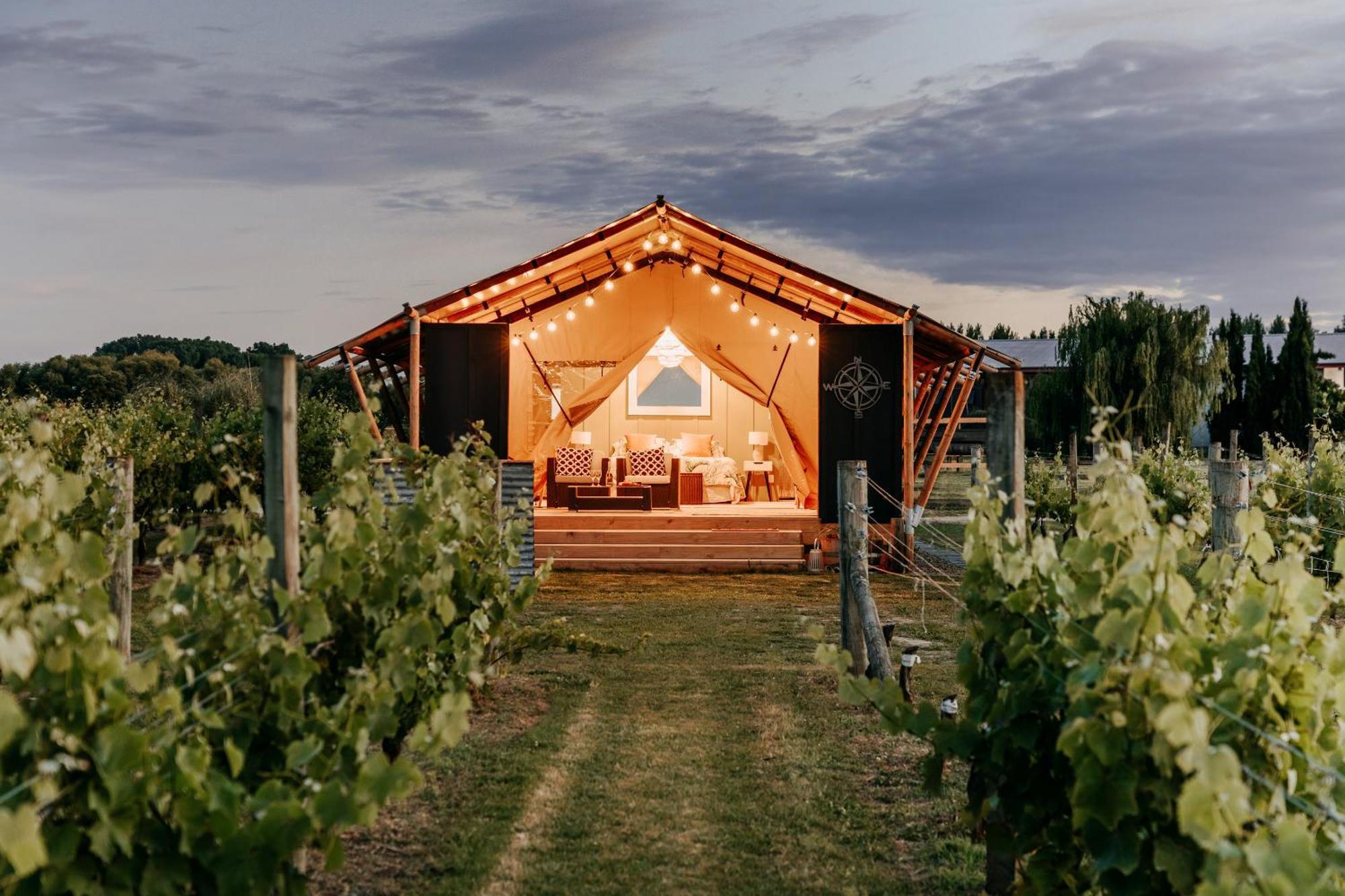 Villas & Vines Glamping Hastings Buitenkant foto